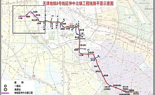 天津地铁8号线延长线