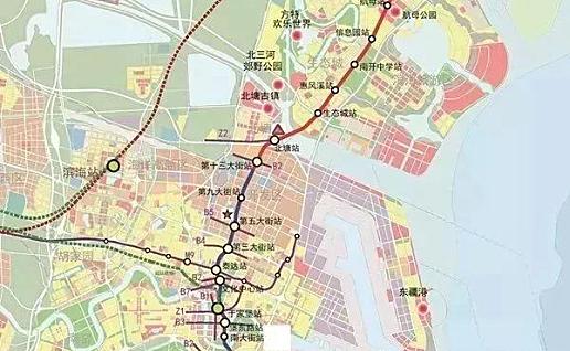 天津Z4线（滨铁2号线）地铁建设的最新进展