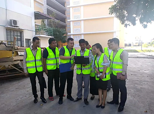 天津中德应用技术大学鲁班工坊师资团队积极解决柬埔寨当地合作院校技术难题