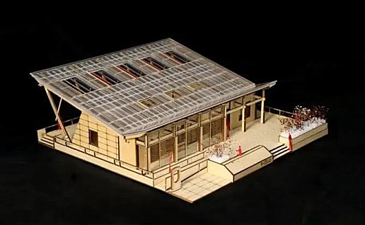 天大招生宣传片中的“阳光小屋”在国家会展中心（天津）首展建起来了！